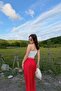 Satin Verev Skirt Red - 5