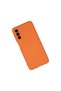 Samsung Galaxy A04s Case Nano Inside Velvet Silicone - Orange - 3