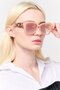 Women GU7915 72U Cat Eye Sunglasses, Peach - 2