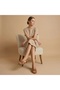 Genuine Leather Cross-Strapped Open-Back Women's Sandals - 3