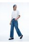 Back Printed Basic White T-Shirt - 2
