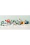 Snack Box Set 3 Pcs Happy Clouds Green - 3