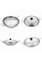 Covered Hair Roasting Pan Steel Large Size Roasting Pan 45 cm - 4