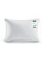 ® Premium Supersoft Stripe Pillow Standard Size 40x60cm /15''x 24'' Light Weight White Back Sleeper Hotel Quality Pillow