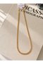 Xuping Vip Series Colorfast Rose - Gold Chain Necklace |   Chain Women's Necklace |   45 cm - 4