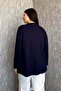 Women's Plus Size Collar with Stones and Pockets, 3-Button Short Cardigan 903-2 - 5
