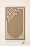 Velvet Chenille Prayer Rug with Gold Leaf Box - Mixed Color - 4