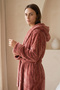 "Douce" Large Size Women's Dressing Gown Oversize Fit - 6