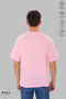 Unisex Crew Neck Tom Printed Cotton Oversize Short Sleeve T-Shirt - 5