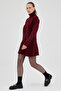 Stylish Design Premium Textured High-Neck Sweater and Pleated Mini Skirt Two-Piece Combination Set - 5