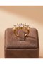 Althiera Zircon Stone Adjustable 5 Stone Ring