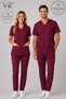 Premium Lycra Logo-Free Scrubs Set Doctor Nurse Uniform Ministry of Health Compliant