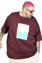 Mode XL Large Size T-Shirt Sea Ing U26202 Mürdüm - 3