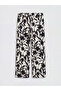 Nevavm Women's Patterned Trousers with Elastic Waist - 6