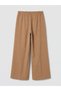 Peak New Season Women's Striped Pleated Pants with Elastic Waist - 8