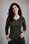 Women's Placket Camisole Blouse
