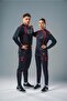 Target Training Tracksuit Top Black-Red - 8