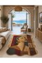 Sdt Women's Theme Patterned Modern Woven Base Decorative Carpet Sdt1459 - 2