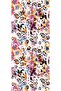 Colorful Patterned Cream Soft Cotton Shawl - 2