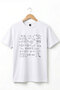 Unisex Math Formulas Printed Short Sleeve 100% Cotton Basic T-Shirt