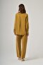 1070 Shoulder Beading Embellished Trouser Suit - 4