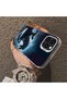 حافظة حماية للعدسات من السيليكون الصلب أكريليك درجة متوافقة مع هاتف iPhone 13 Pro - 4