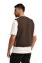 Fındık 132 Antique Leather Men's Leather Vest - 4