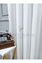 Exculusive Zehra Does Not Want Ironing, Wrinkle-Free Plain 3 Layer Pleated Tulle Curtain - 3