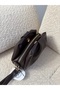 Drawstring Detail Zippered Women's Hand and Shoulder Bag - 3
