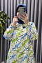 Women's Clothing Plus Size Brush Pattern Tunic - 5
