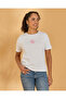 Women White Graphic T Shirt