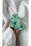 Women's Tropical Plumeria Floral Clasp Buckle / Frangipani Beach Buckle - 4