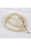 Galalit Capsule Cut 8X11.5Mm Prayer Beads -Beige