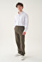 Elastic Waist Linen |   Loose Fit Men's Trousers - 7