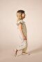 100% Cotton Baby Girl Pop Art Printed Muslin Jumpsuit H4372A526Sm - 2