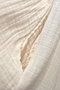 Ancient Roman Style Elastic Waist Knit Detailed Slitless Skirt Boat Neck Wide Sleeve Loose Short Crop Blouse Natural Muslin Bohemian Vacation Beach Summer Two-Piece Set Women's Set - 6