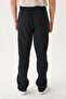 Elastic Waist Waffle Fabric |   Loose Fit Men's Trousers - 4