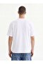 New Yorker Oversize Fit Men's T-Shirt - White - C101 - 2