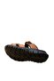 Men's Flat Sole Orthopedic Massage Double Strap Genuine Leather Slippers - 3