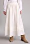 100% Cotton Manuka X Defacto A-Line Muslin Maxi Skirt H5578Ax26Sm - 4