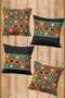 Digital Printed Soft Textured 4-Piece Throw Pillow Cover Set Krl0107 - 2