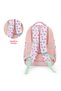 17” School Bag Set of 3 w/ 4-Wheel Trolley – Backpack, Lunch Bag & Pencil Case, Always Believe Pink - 5