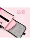 Insulated Lunch Bag w/ Jumbo Bento Lunch Box – Pink - 4