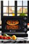 Electric Oven | 60L Black Oven with Timer, Temperature Control,(2200W) Rotisserie & Convection Functions (ME-EOV6001) - 5