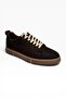 Me&Ka 243-26 Genuine Nubuck Leather Lace-Up Anatomical Sole Men's Sneaker