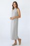 Women's Four Seasons Sleeveless Viscose Midi Length Half Turtleneck Dress - 6