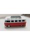Toy Metal Model 1 / 36 Pull and Go Red 1963 Volswagen T1 Bus Minibus - 4