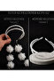 Modular Design, Special Design, Detachable Earrings for Bride, Maternity, Bridesmaid, Party Hair Crown - Can Be Used with or Without Earrings. - 3