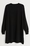 Button Detailed Knitwear Tunic - Black - 4