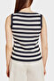 Striped Crew Neck Athlete T-Shirt Bbss26Fkt010388 - 3